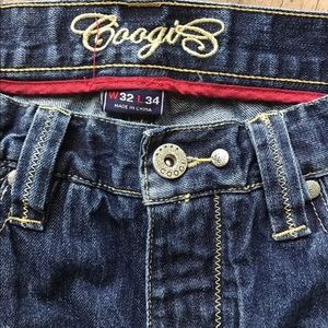 Coogi 34-32 Embellished Pockets Jeans Urban Street